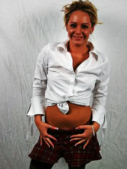 Pretty gray eyed school