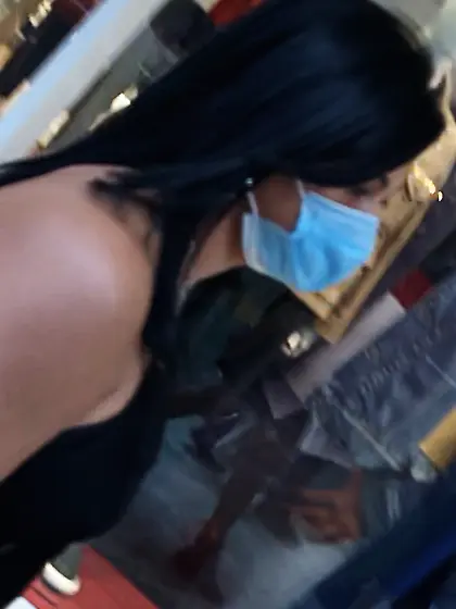 Uppie: Peruvian fat ass,  black thong