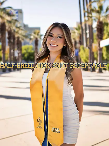 Half-breed dick snot receptacle