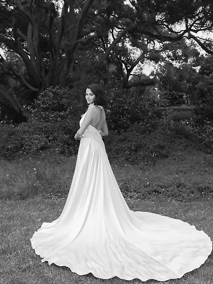 Selena Gomez in her wedding dress