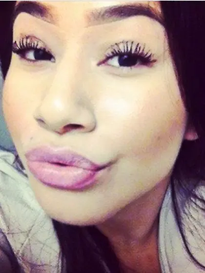 Hitting my friends Latina sister guts