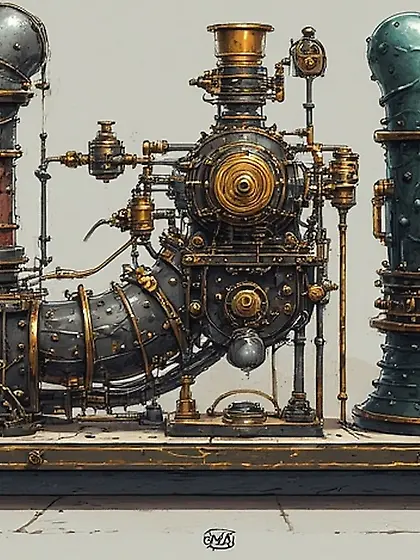 Steam Powered Dildos through the ages