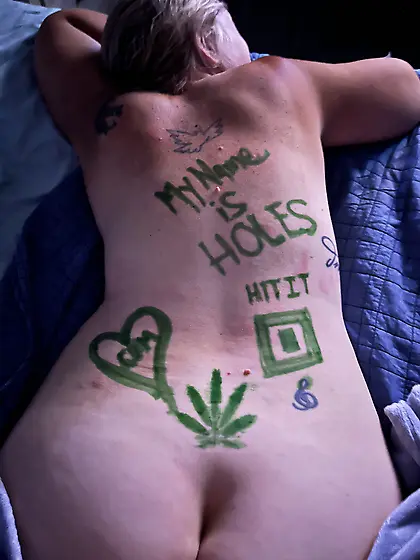 HOLES graffiti "my name is"