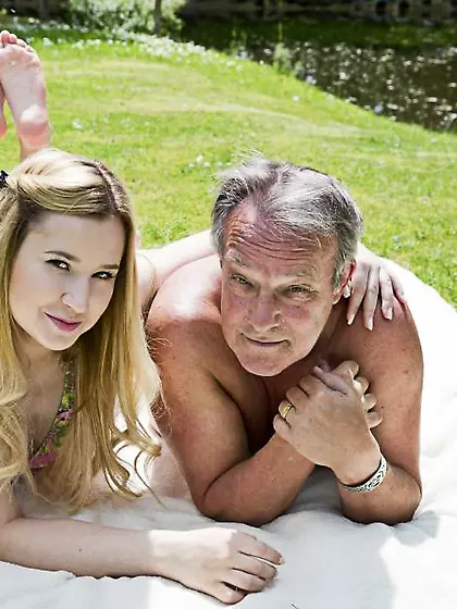 Doggystyle for young gal and older lover