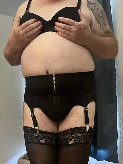 More exposed cross dressing