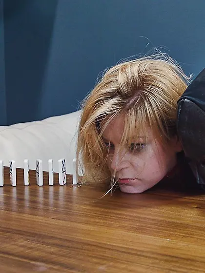 Small tits petite blonde anal