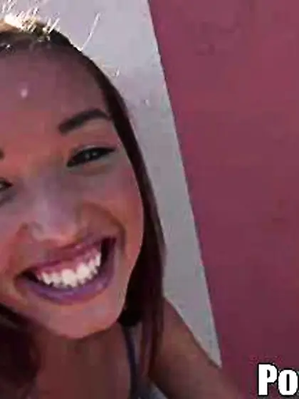 Bright white teeth glisten