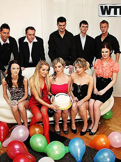 College girls are having a party with lots of intense screwing