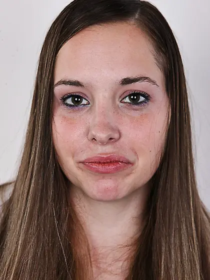 Small-titted brunette fatty dreaming