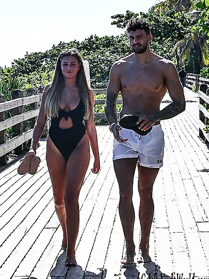 Zara McDermott Swimsuit