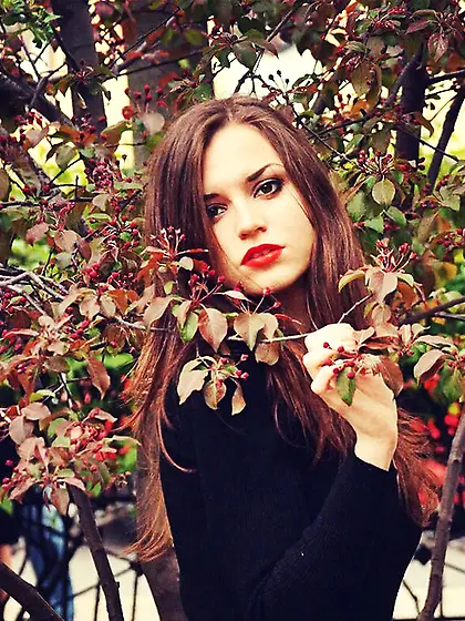 White teen snapshot dancing