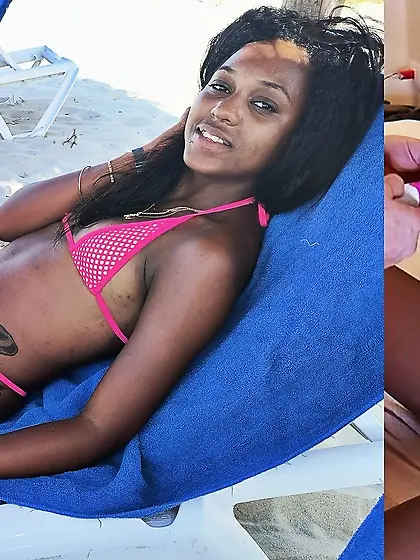 Cute young black Cuban student ebony Latina sexy x