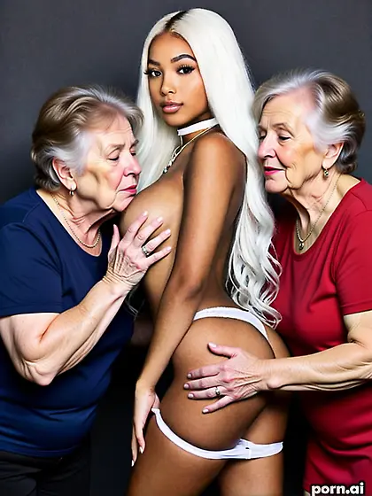 Busy night at the lesbian strip club