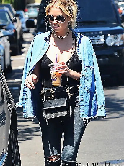 Braless Photos of Ashley Benson
