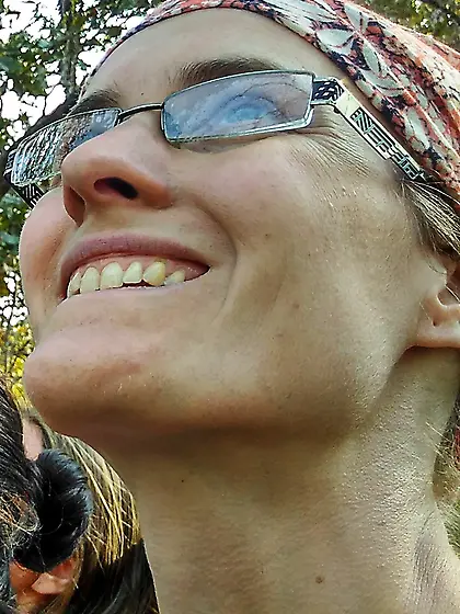 Lucie Koudelkova Czech Glasses Flatchest Student