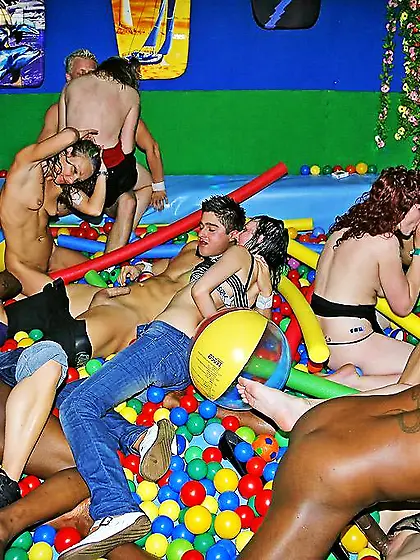 Candid photos from a hardcore party