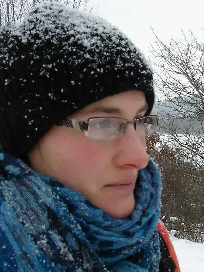 Lucie Koudelkova Czech Glasses Flatchest Student