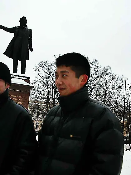 Victoria visited us by