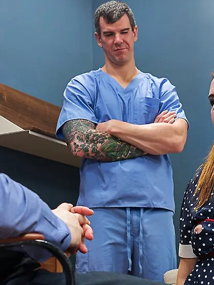 Bdsm skinny brunette teen