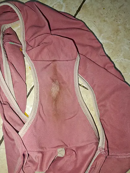 Stained panties Underwear