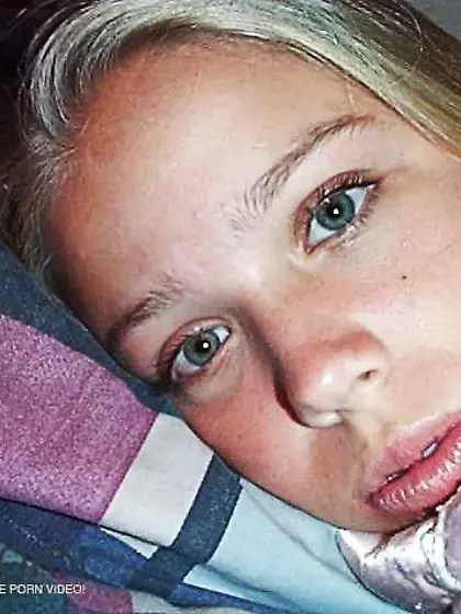 Teenager gargling and getting nailed