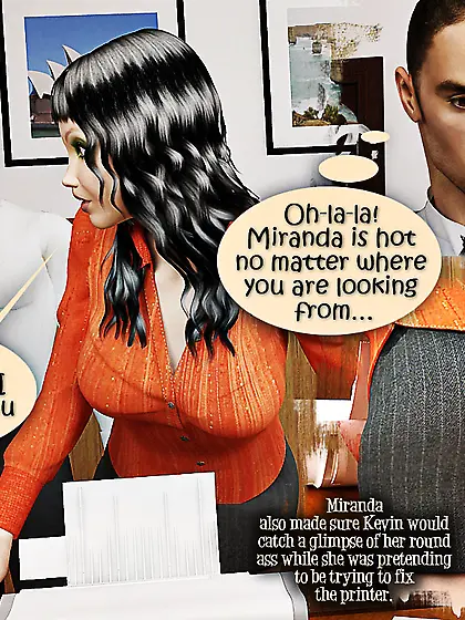 Handsome boss masturbating office