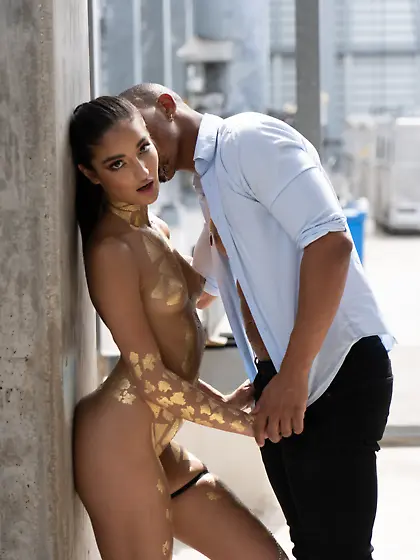 Emily Willis gets boned by handsome black stallion