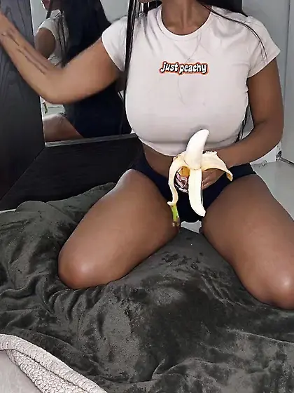 Spunky ebony girl deepthroating a nice boner in a POV gallery