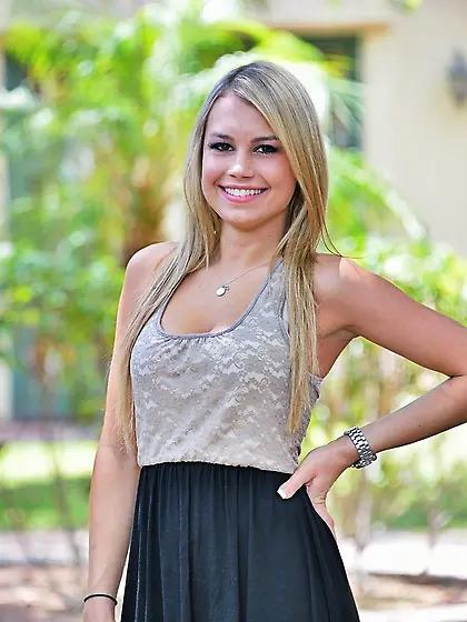 Shameless blonde teen huge