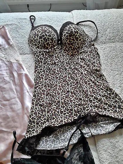 My mums sexy lingerie sets and big dildo