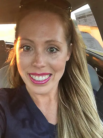 Audrey lies about name & orgin,  then masturbates