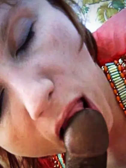 Amateur hotwife blowjob