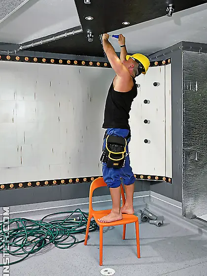 Naughty big tits lingerie