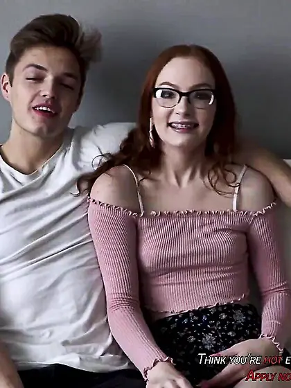 Small redhead teen's pussy destroyed by big...