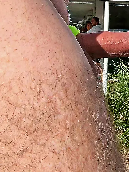 WNBR Byron Bay erection flasher CFNM smile n wave