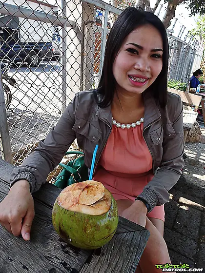 Asian wants sex in the early morning and grabs guy's cock to tem