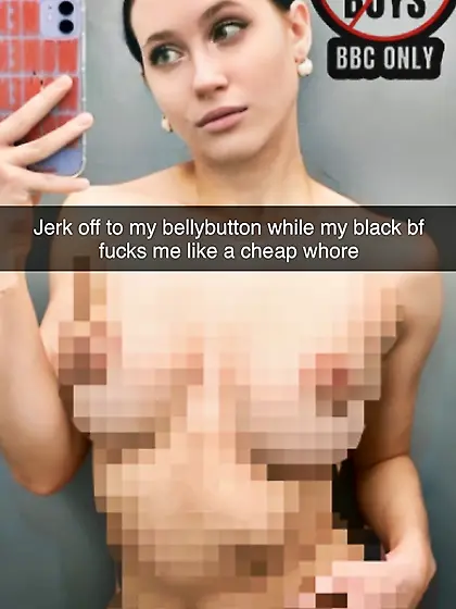 I’m wanking to Olga Lunina belly while bbc fucks