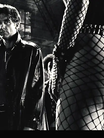 Thick-haired brunettes naked body