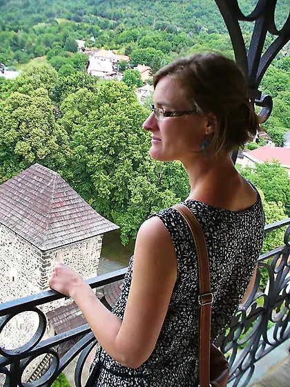 Lucie Koudelkova Czech Glasses Flatchest Student