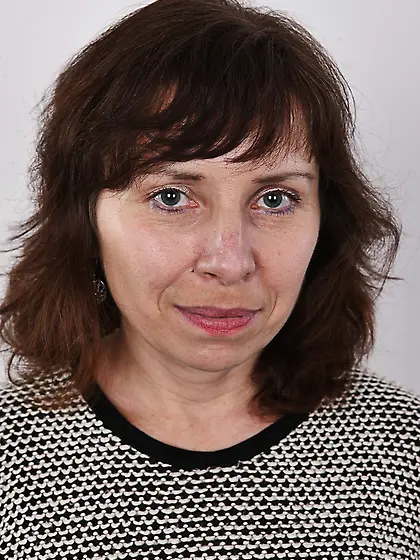 Mature brunette takes black