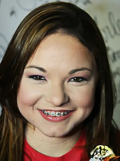 Chubby teen chick with braces has interracial BJ and sex in the