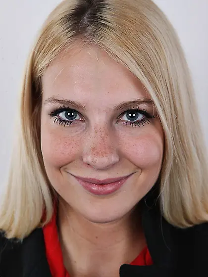 Naturally, she looks seductive and pretty damn confident too