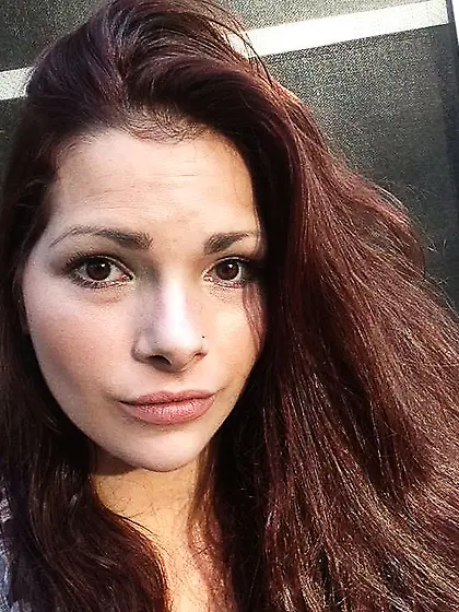 Breanna gets naked and masturbates on the GGW bus