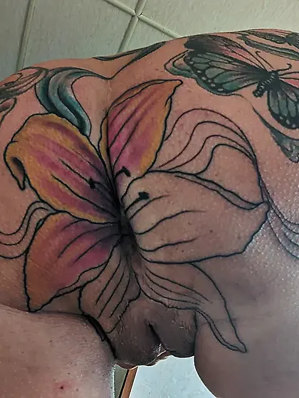 New ass tattoo