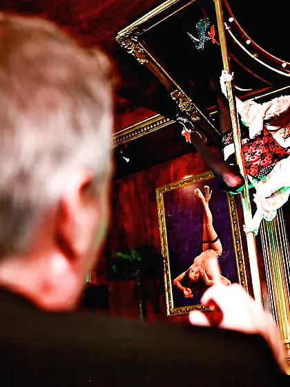 British model stripper blowjob