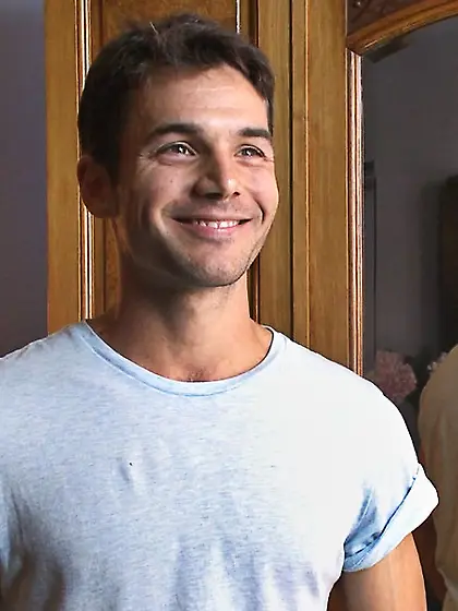 Red bearded master teasing