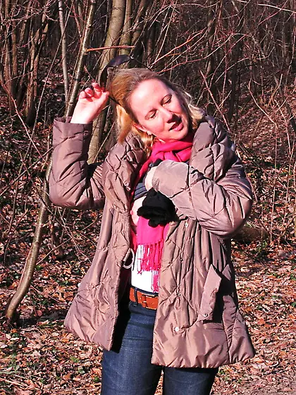 A fresh sight in the autumn forest