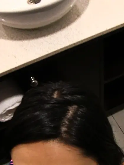 Spanish amateur bathroom fuck