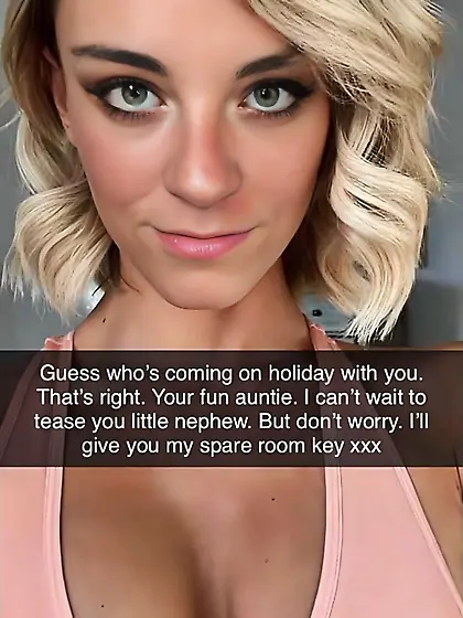 Aunt amd nephew captions