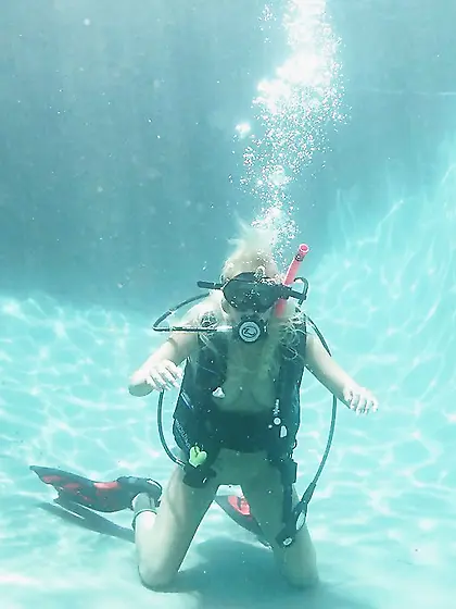 American underwater big tits in sports